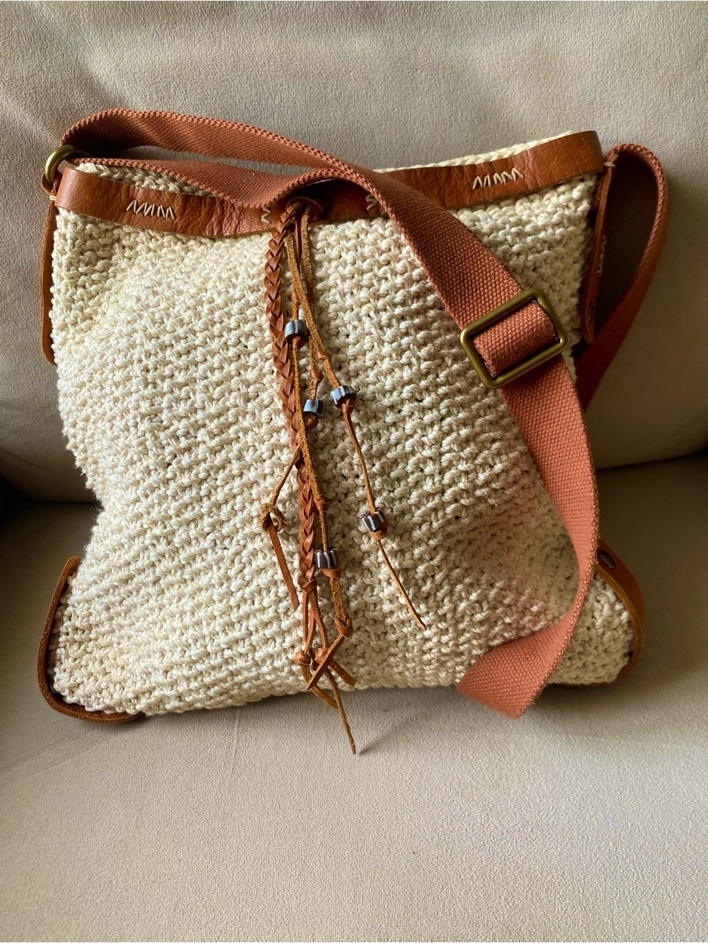 Lucky Brand Woven Crossbody